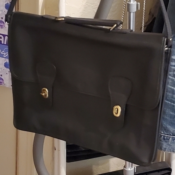 Black Leather turnkey briefcase NEW - Picture 16 of 16